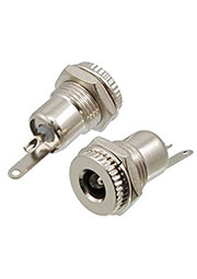 TC 5.5x2.1mm metal, Разъём питания штырьковый RUICHI TC 5.5x2.1 мм metal, 2А
