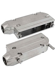 DM-37 corner, ������ ��� ������� D-SUB RUICHI DM-37, �� 37 ���������, ������� ��������� ������ 7 ��,