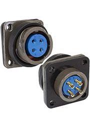 FQ18-4pin ZK, Разъём быстроразъёмный RUICHI FQ18-4pin ZK, 4-х контактный