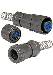 FQ14-4pin TK-8, Разъём быстроразъёмный RUICHI FQ14-4pin TK-8 4-х контактный