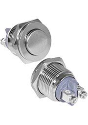 GQ16PH-10/N off-(on), Кнопка антивандальная RUICHI GQ16PH-10/N, OFF-(ON), рабочая температура -25 +5