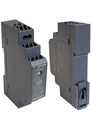 HDR-15-24-MW, HDR-15-24-MW,   AC-DC, 15.2,  85...264  AC 47...63/120...370 DC,