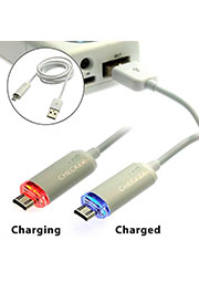 USB to MicroUSB Red/Blue LED cheker
