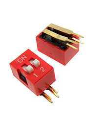 DA02R, DIP-  RUICHI DA02R, 25 , 24 , 50 , 2 (ON-OFF)   2,54 , 6.7