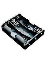 KLS5-806-B, KLS5-806-B, держатель для 3 батарей АА провод 15см.  KLS