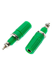 Z019 4mm Bin b din  b g Post GREEN,   RUICHI Z019 4 , ,    