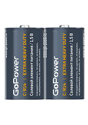 ��������� GoPower R14 C Shrink 2 Heavy Duty 1.5V (2/24/288)