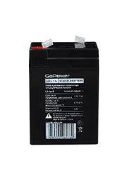 ����������� ��������-��������� GoPower LA-645 6V 4.5Ah ������ T1/ F1 (