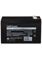  - GoPower LA-1270  b 12V  b  7Ah  T2  F2 (