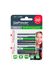����������� ������� GoPower HR14 C BL2 NI-MH 4500mAh (2/12/96)