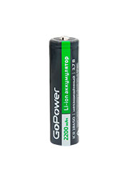 ����������� Li-ion GoPower ICR18650 PC1 3.7V 2200mAh �/� ���.����. (1/