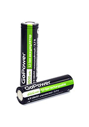 ����������� Li-ion GoPower ICR18650 PC1 3.7V 2000mAh �/� ����.����. (1