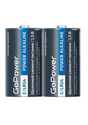 ��������� GoPower LR14 C Shrink 2 Alkaline 1.5V (2/12/144)