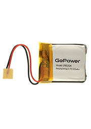 ����������� Li-Pol GoPower LP852526 PK1 3.7V 500mAh �/� (1/10)