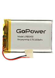 ����������� Li-Pol GoPower LP883450 PK1 3.7V 1600mAh �/� (1/10)