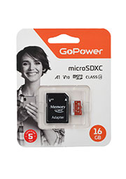   micro b SD  b  GoPower 16GB Class10 UHS-I (U3) 80   V10  
