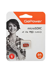   micro b SD  b  GoPower 64GB Class10 UHS-I (U3) 100   V30 