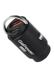 ������������� �/� GoPower GPQC12 1USB+1Type-C 22.5W Mini ������ (1/100