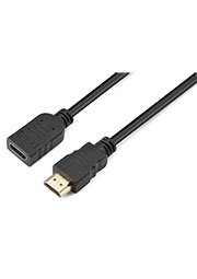������ GoPower ���������� HDMI 2.0 (m)-HDMI (f) 0.5� ��� ������ Premiu