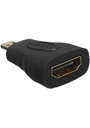 ���������� GoPower HDMI (f)-microHDMI (m) ver.1.4 ������ Premium Zip-L
