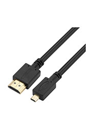 ������ GoPower HDMI (m)-microHDMI (m) 1� ��� ver.2.0 ������ Premium Zi