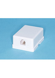 TJCM6P4C-W, ������� ����������, 1 ���� RJ-11, ����, �����