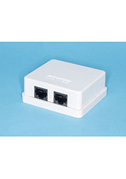 TJC2-5K, ������� ������������, 2 ����� RJ-45 ���. 5�, ��� KRONE, �����