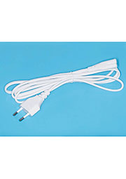 SCZ-20 W, ������ (����) ������� 220� CEE7/16 - C7, ��� ������������, �����, 2.5�, 1,8�