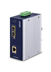 IGUP-1205AT, ������������ ������������� �������������� Planet  2 ����� SFP 100/1000 ��/�,  1 ���� 10