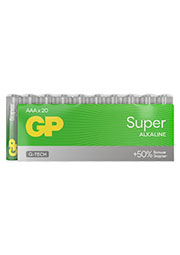 GP 24AA21-2CRSWC20, ��������� GP Super Alkaline G-Tech 24� ��A 20 ��. � ������