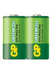 GP 14G-2CR2, ������� ���������  GP GreenCell 14G ����������� C 2 ��. � ��������