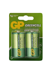 GP 13G-2CR2, ������� ���������  GP GreenCell 13G ����������� D 2 ��. � ��������