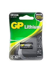 GP  b CR123A  b E-2CR1, �������� ���������  b CR123A  b E 3�- 1 ��. � ��������