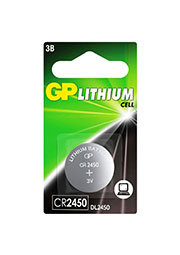 GP CR2450-2C1, ��������� GP Lithium CR2450 1 ��. � ��������