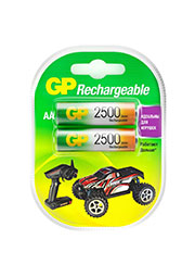 GP 250AAHC-2DECRC2, ����������� GP 250AAHC AA, 2450���, 2 ��. � ��������