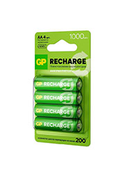 GP 100AAHCV-2CRSBC4, ����������� GP Smart Energy AA, 1000���, 4 ��. � ��������