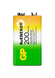GP 20R8HRGY-2CRCB1, ����������� GP ReEnergy 20R8H 9V �����, 200���, 1 ��. � ��������