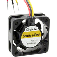 Вентилятор 9WF0424H6D01, DC, осевой, 24ВDC, 40x40x20мм, 15,6м3/ч, 42дБ