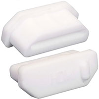 Rubber plug HDMI 01 white, �������� ��������� RUICHI ��� HDMI 01, -55...+80  C, �����