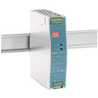 EDR-75-12, AC-DC, 75.6��, ���� 90:264V AC, 47:63��  127:370� DC, ����� 12�  b 6.3  b A, ���. ��� 12...14�,