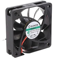 MF60152V2-1000U-A99, Вентилятор аксиальный постоянного тока 24В, 60x60x15 мм, 0.04 А, подшипник скол