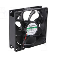 PF92252V1-1000C-A99, Вентилятор аксиальный постоянного тока 24В, 92x92x25 мм, 0.21 А, подшипник скол
