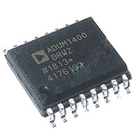 ADUM1400BRWZ-RL, �������������� �������� ��� ������� ����� 4������, SOP16