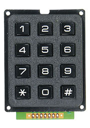 AK-304-N-BBW, клавиатура