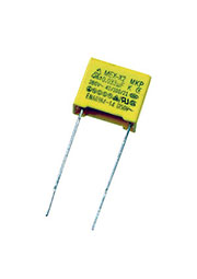 0.033UF 280VAC, 0.033мкф х 280в 10% Class X2 конденсатор полипропиленовый помехоподавляющий 12x5x1
