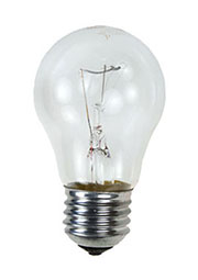75A1/CL/E27, Лампа 75Вт, прозрачная, цоколь E27, D=50mm