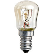 25P1/CL/E14, Лампа  25Вт, миниатюрная прозрачная, цоколь E14