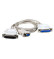CC-136-6, Кабель модемный36-6, универсальный DB25M/DB9F+DB25F, 1.8м, пакет