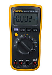FLUKE 17B+, Мультиметр цифровой (с функцией измерения температуры) (Госреестр РФ)
