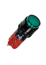 D16LAR1-2ABJG, кнопка с фикс. 250В/5А, LED подсветка 12В